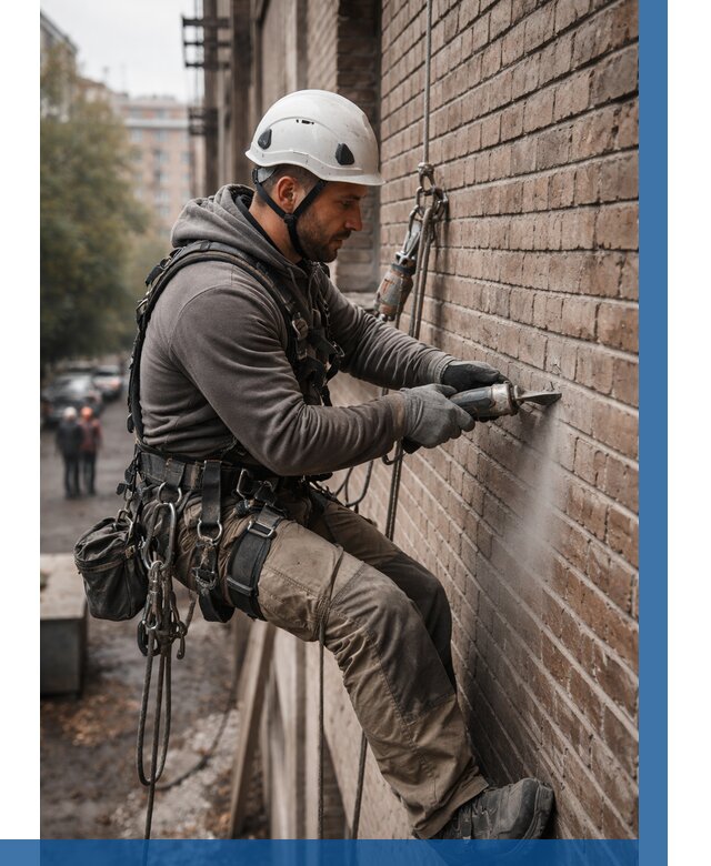 Расшивка кирпичных швов в Донском от 608 р. | ВЫСОТНИК-Днс