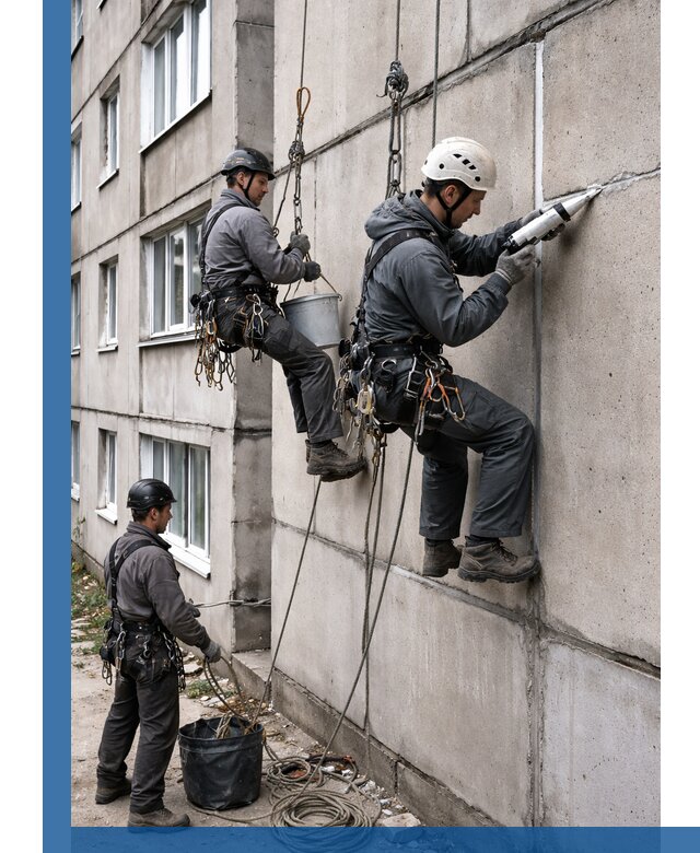 Герметизация межпанельных швов в Донском с гарантией герметичности