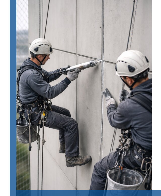 Первичная герметизация швов фасадов и кровель в Донском