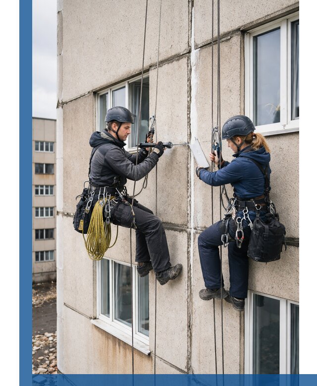 Герметизация межпанельных швов тёплым швом в Донском