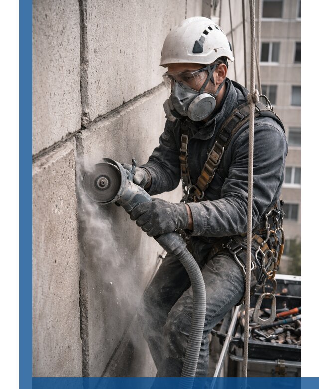 Штробление межпанельных швов в Донском качественно и быстро