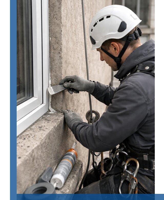 Герметизация монтажных швов окон в Донском с гарантией качества