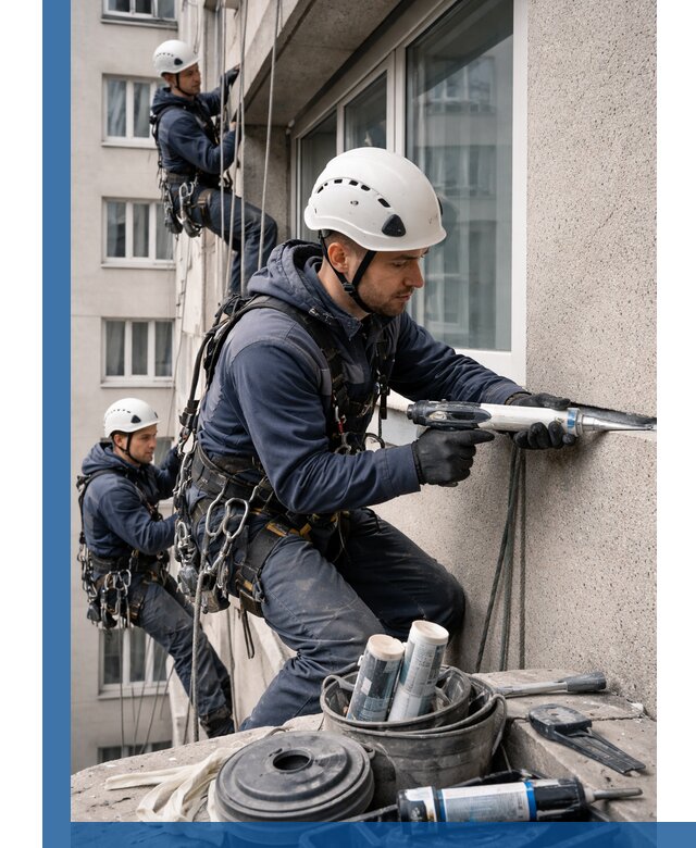 Герметизация швов лоджии в Донском профессионально и надежно