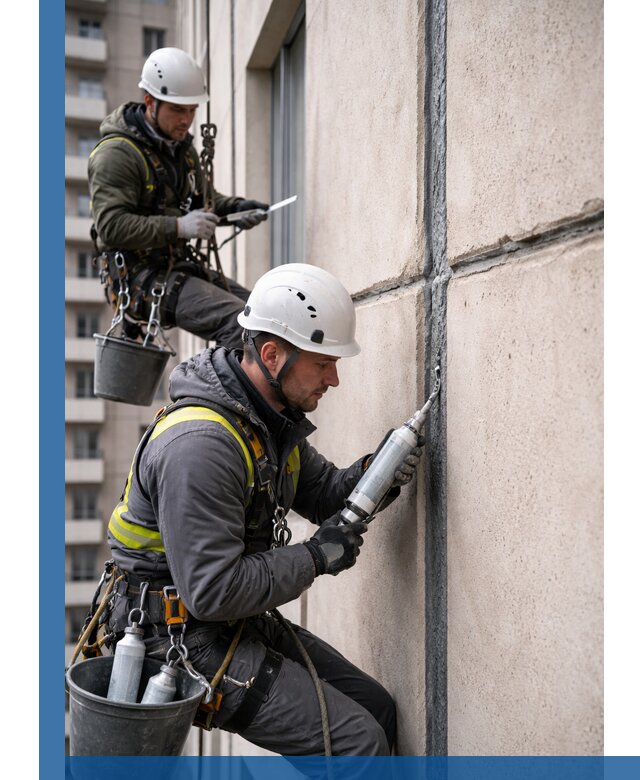 Герметизация деформационных швов фасада в Донском качественно