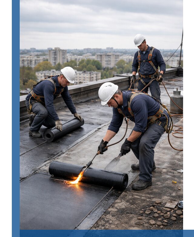 Ремонт наплавляемой кровли в Донском качественно и надежно