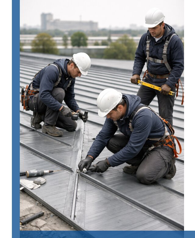 Ремонт фальцевой кровли в Донском срочно и качественно