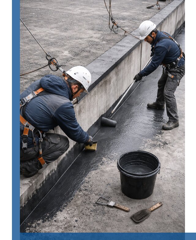 Гидроизоляция кровли жидкой резиной профессионально в Донском