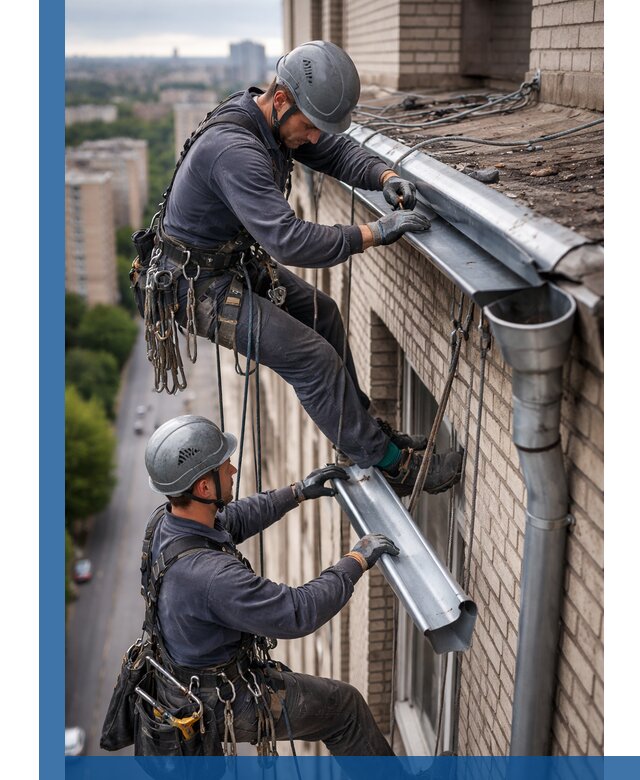 Ремонт водосточных желобов в Донском, быстро и качественно
