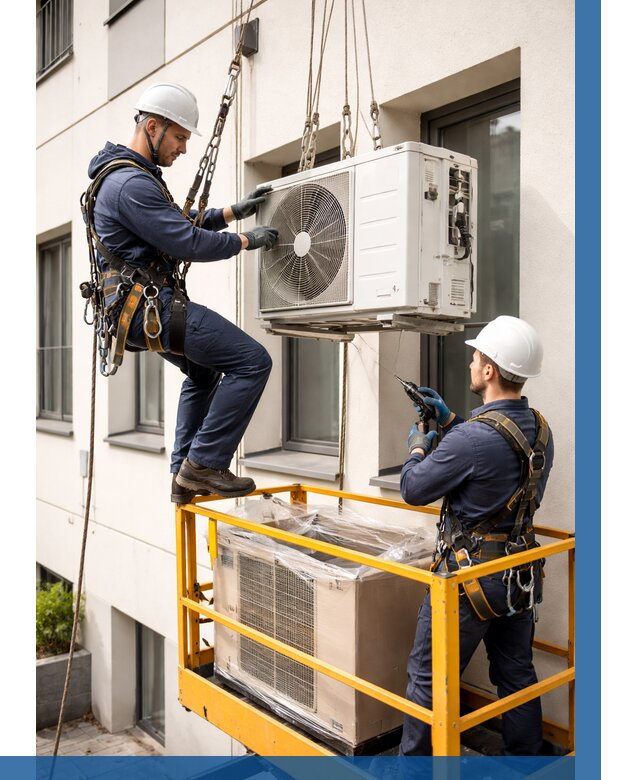 Демонтаж внешнего блока кондиционера в Донском от 3546 р. | ВЫСОТНИК-Днс