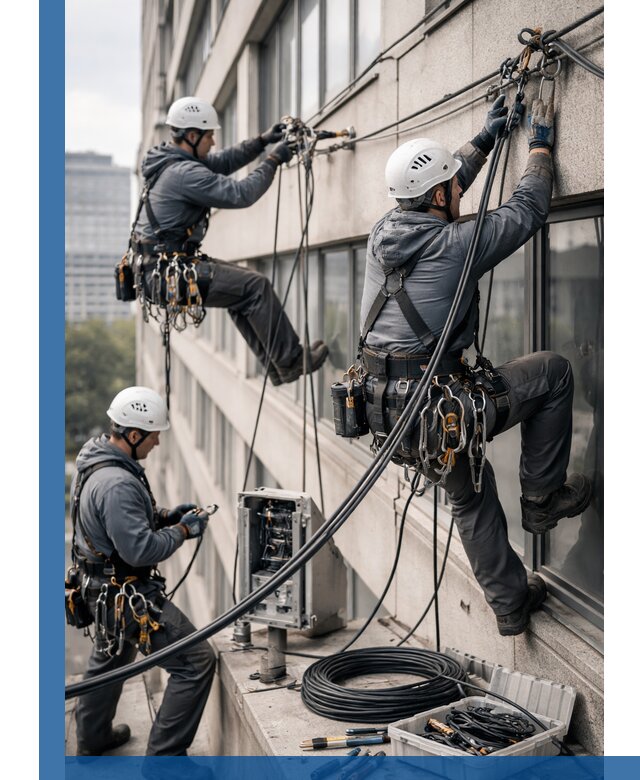 Прокладка оптоволоконного кабеля в Донском под ключ с тестированием