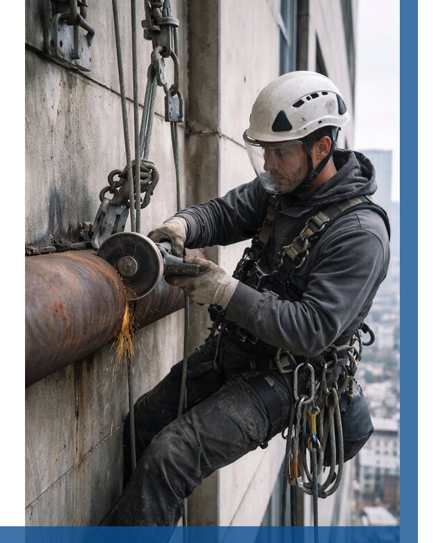 Резка металла на высоте в Донском по цене от 4559 р. | ВЫСОТНИК-Днс