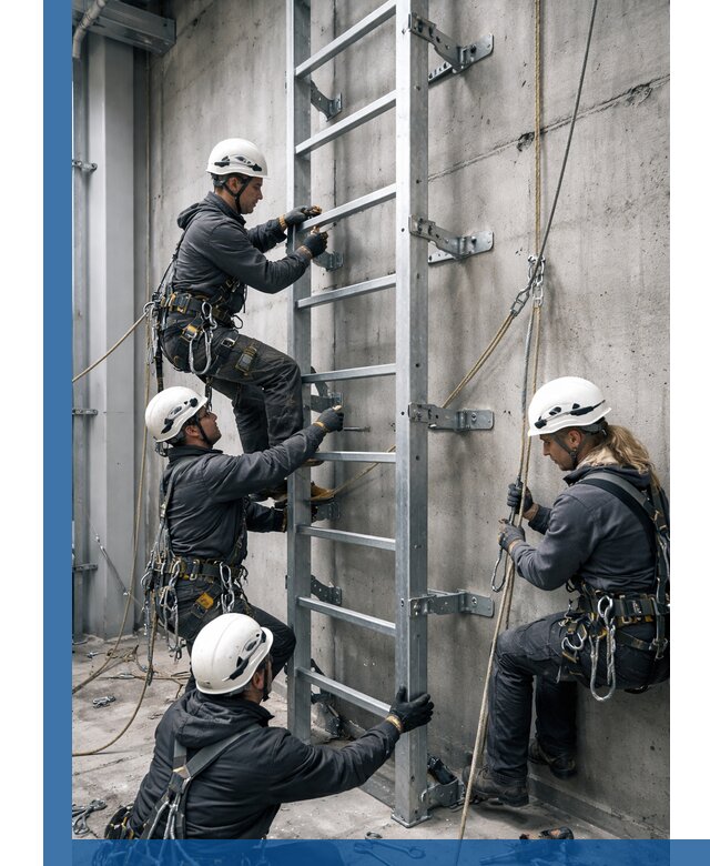 Монтаж металлических лестниц в Донском под ключ со гарантией