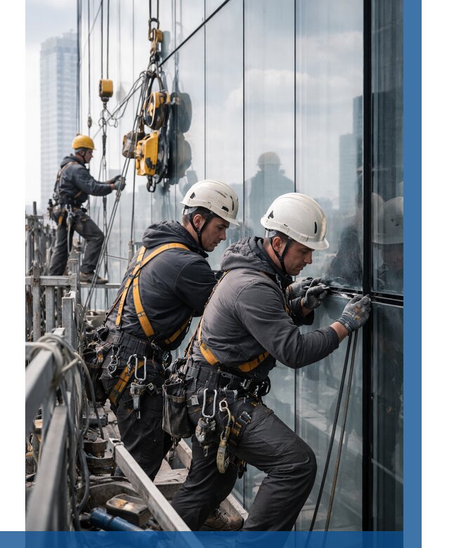 Структурное остекление фасадов в Донском от 9625 р. | ВЫСОТНИК-Днс