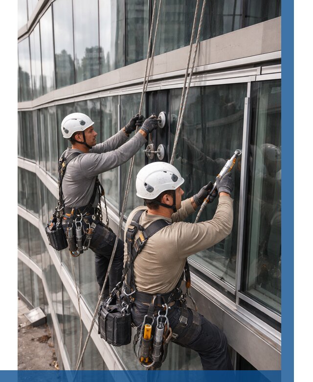 Радиусное остекление фасада в Донском от 12158 р. | ВЫСОТНИК-Днс