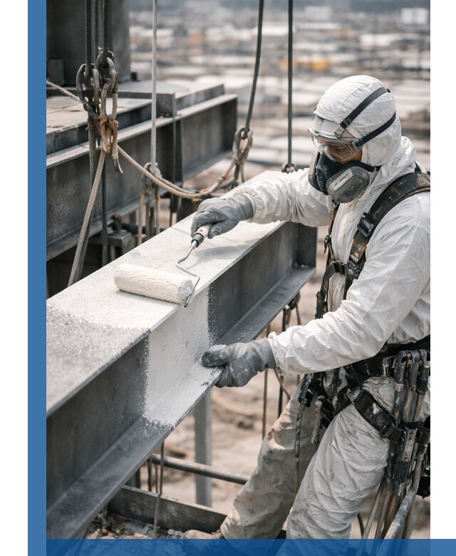 Профессиональная огнезащитная обработка металлоконструкций в Донском