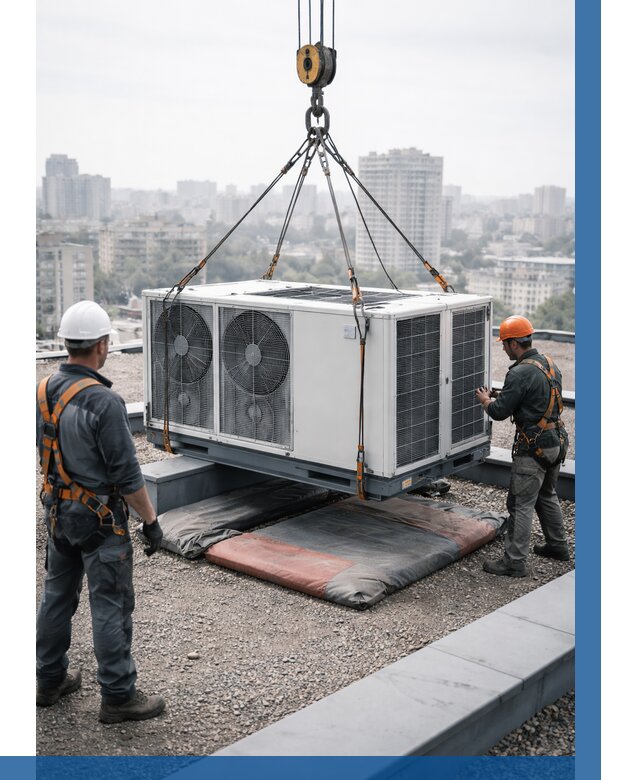 Подъем груза на крышу в Донском от 5066 р. | ВЫСОТНИК-Днс заказать