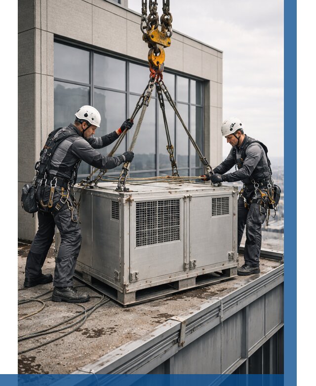 Такелажные работы на высоте в Донском от 8106 р. | ВЫСОТНИК-Днс