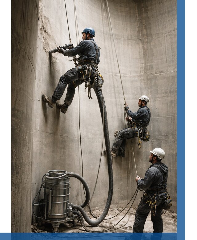 Зачистка силосов в Донском от 4559 р. Договор и смета ВЫСОТНИК-Днс