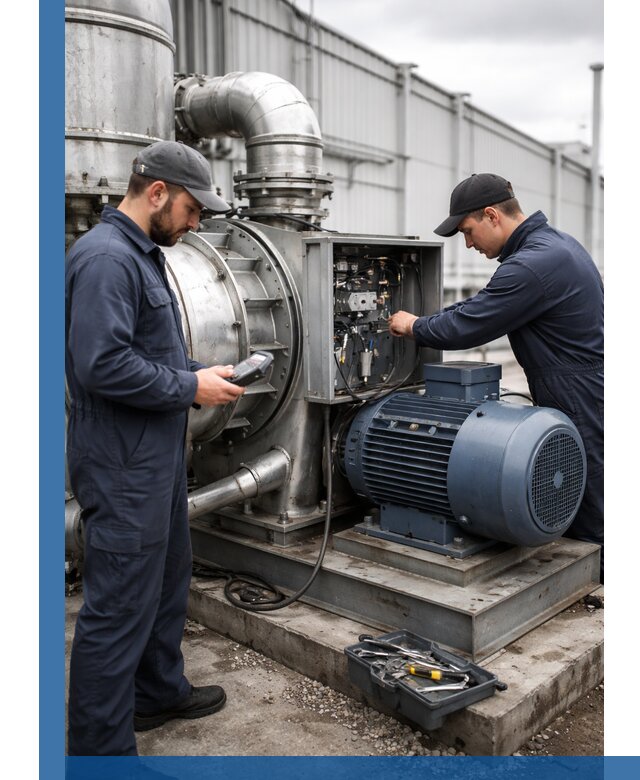 Техническое обслуживание промышленного оборудования в Донском