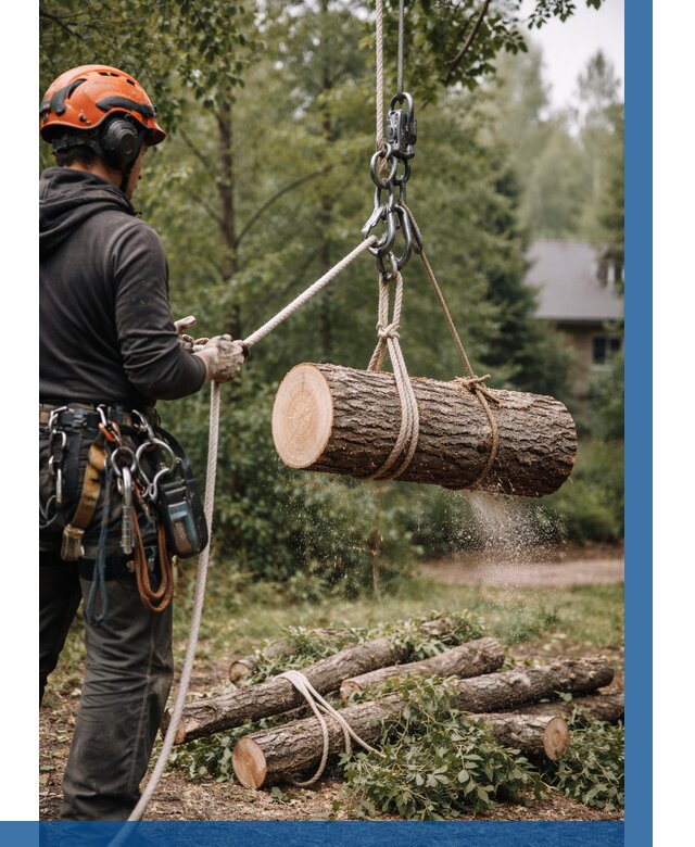 Валка деревьев частями в Донском от 7599 р. | ВЫСОТНИК-Днс