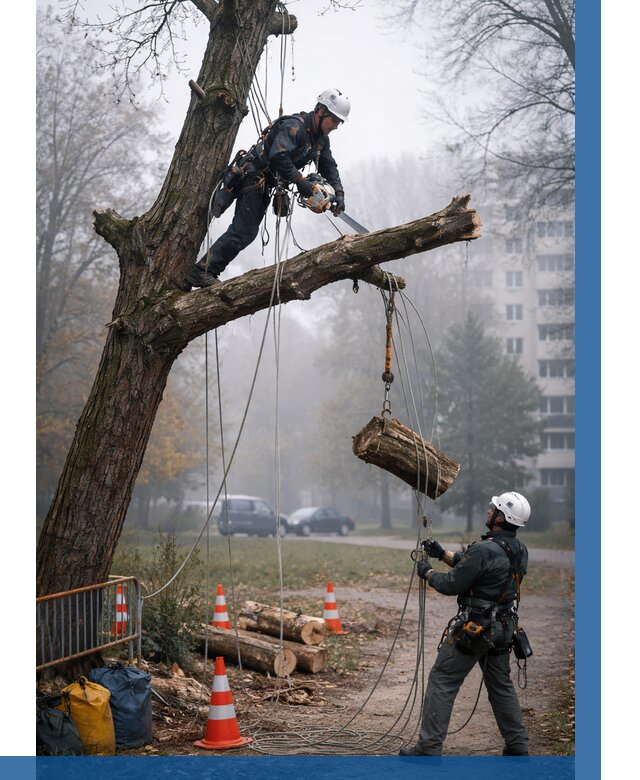 Удаление аварийных деревьев в Донском от 15198 р. | ВЫСОТНИК-Днс