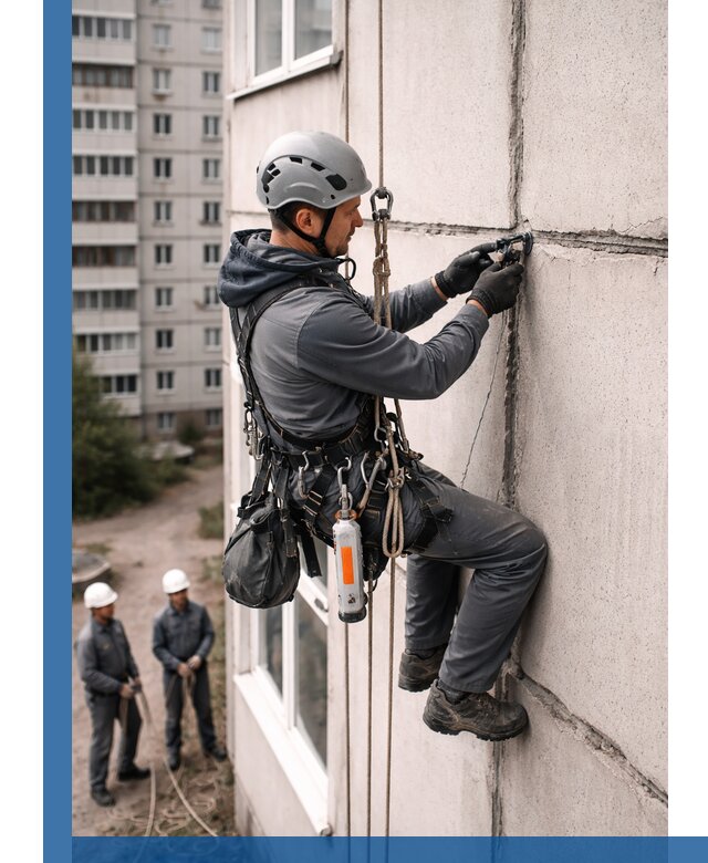 Обследование межпанельных швов и герметизация в Донском