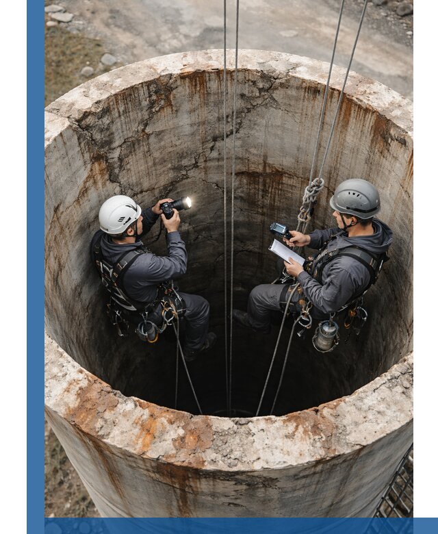 Обследование дымовой трубы: диагностика и оценка состояния в Донском